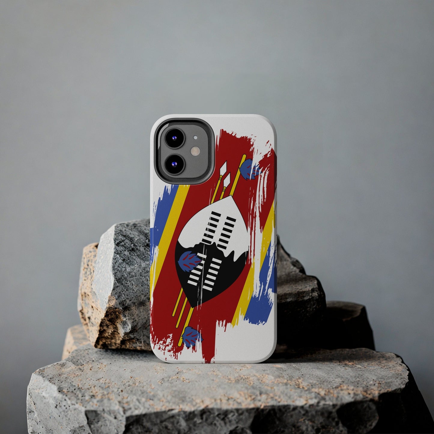 Eswatini  Flag iPhone Case iPhone 15 14 13 12 Mini 11 XR Xs X 8 7 SE iPhone Pro Max , Iphone cover, Iphone Tough Case