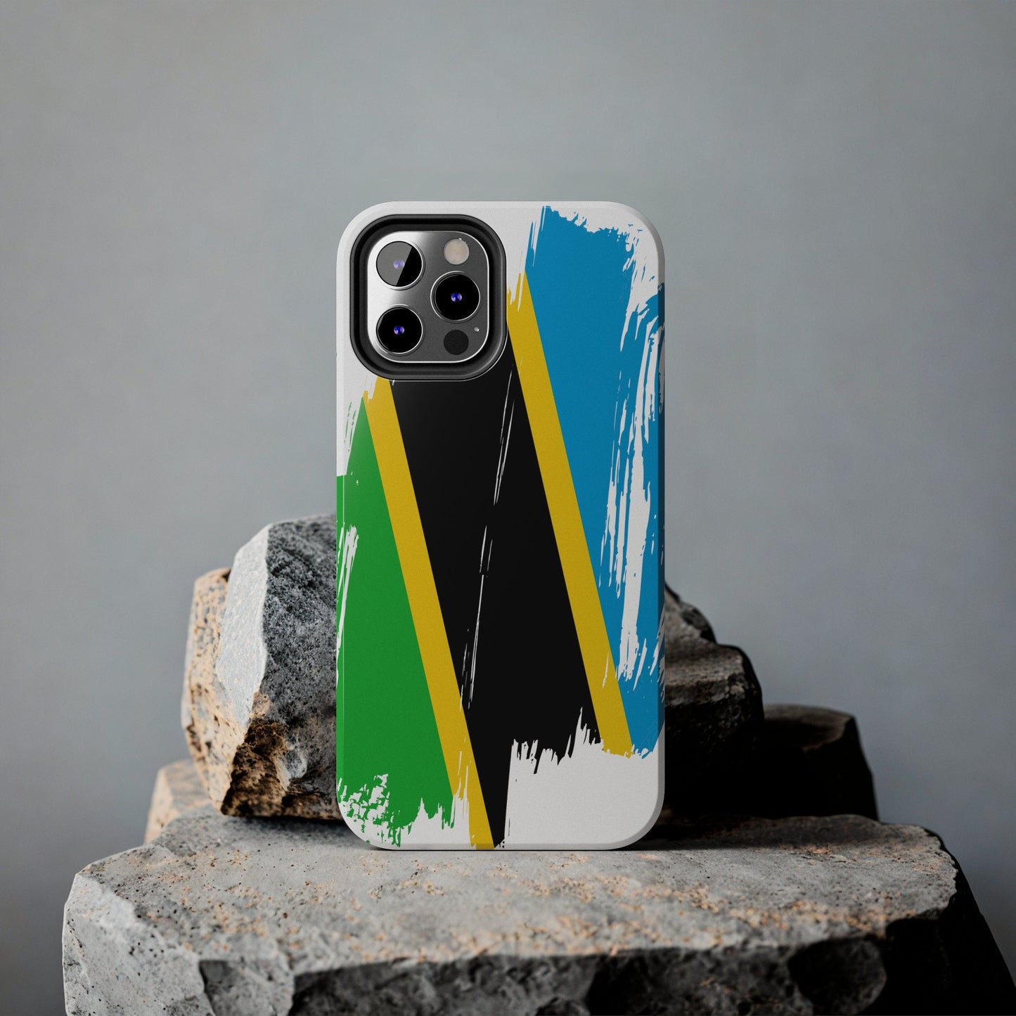 Tanzania Flag iPhone Case iPhone 15 14 13 12 Mini 11 XR Xs X 8 7 SE iPhone Pro Max , Iphone cover, Iphone Tough Case