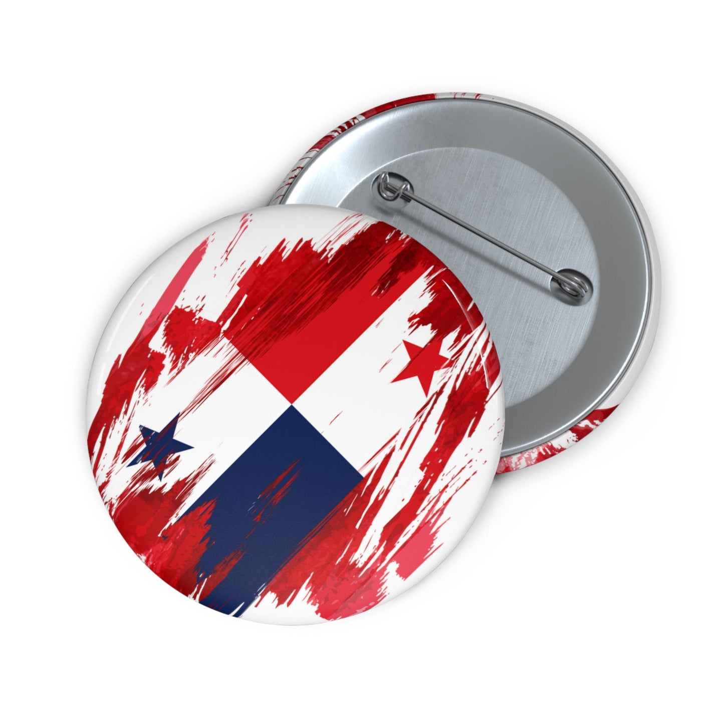 Panama Flag Pin Button - Custom Pinback, Patriotic Campaign Buttons, Personalized Birthday Pins, Collectible Badge, Metal Pin