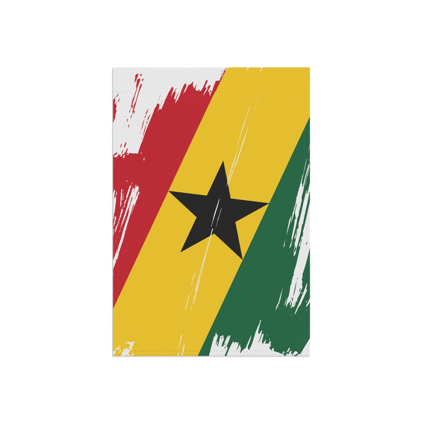 Ghana Garden Flag - Garden & House Banner | Size - 12" x 18" | Double Sided Custom Country Design Print