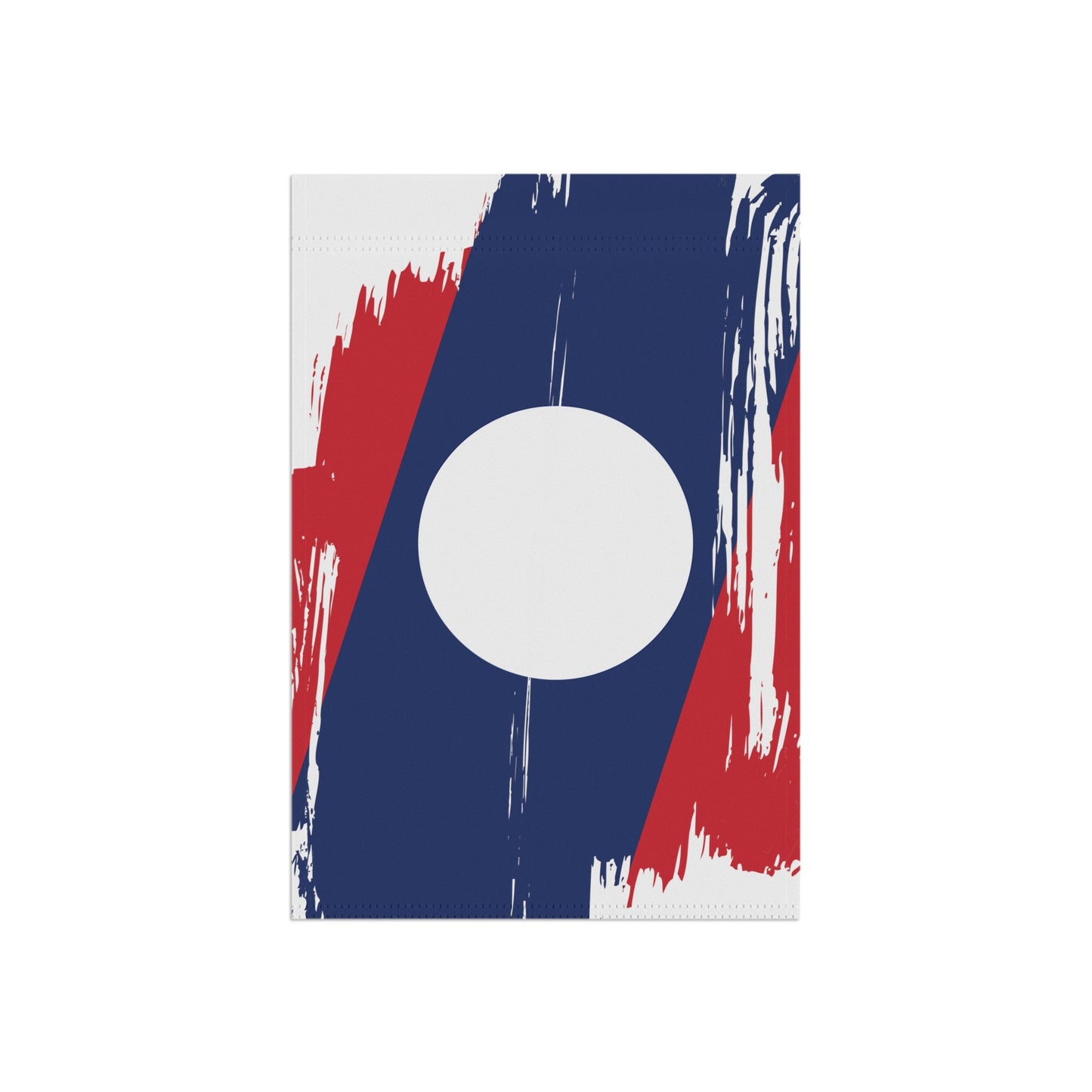 Laos Garden Flag - Garden & House Banner | Size - 12" x 18" | Double Sided Custom Country Design Print