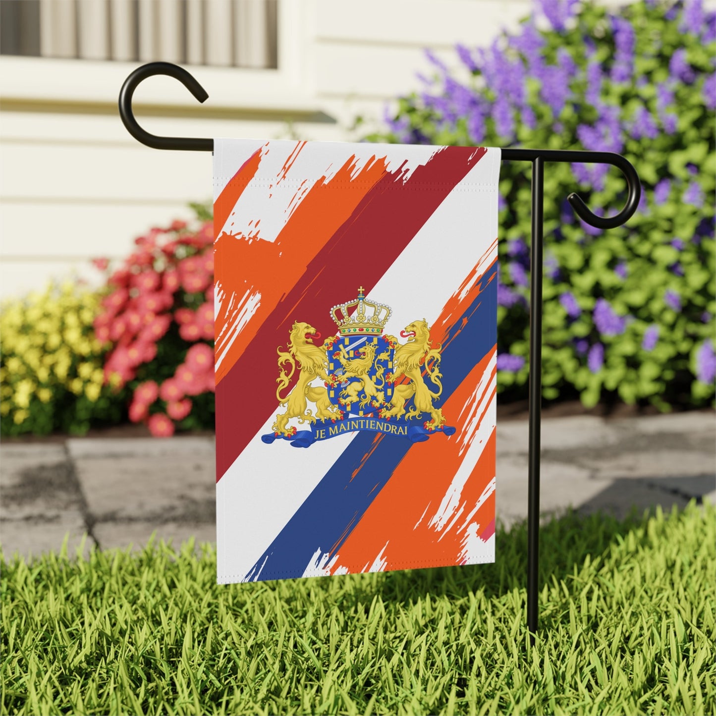 Netherlands Garden Flag - Garden & House Banner | Size - 12" x 18" | Double Sided Custom Country Design Print
