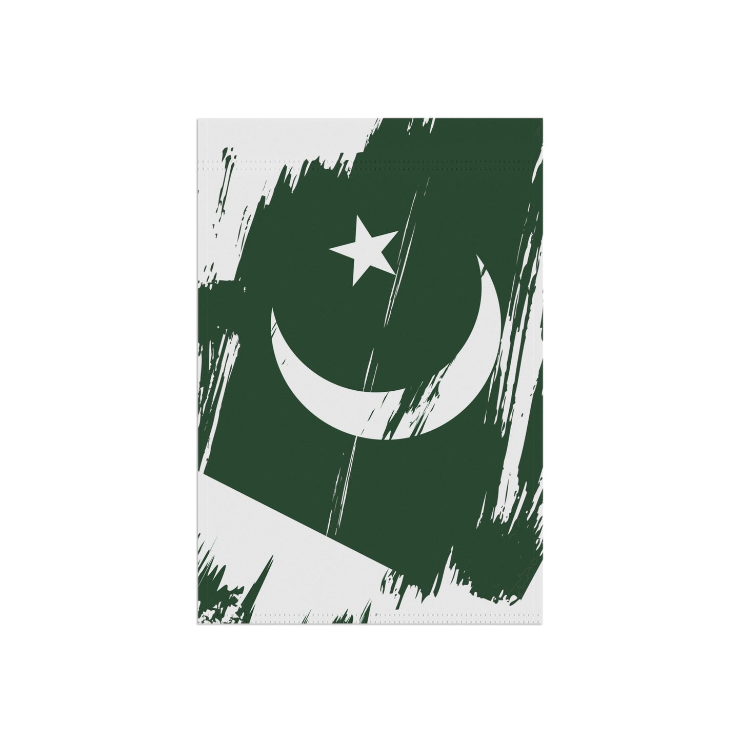 Pakistan Garden Flag - Garden & House Banner | Size - 12" x 18" | Double Sided Custom Country Design Print