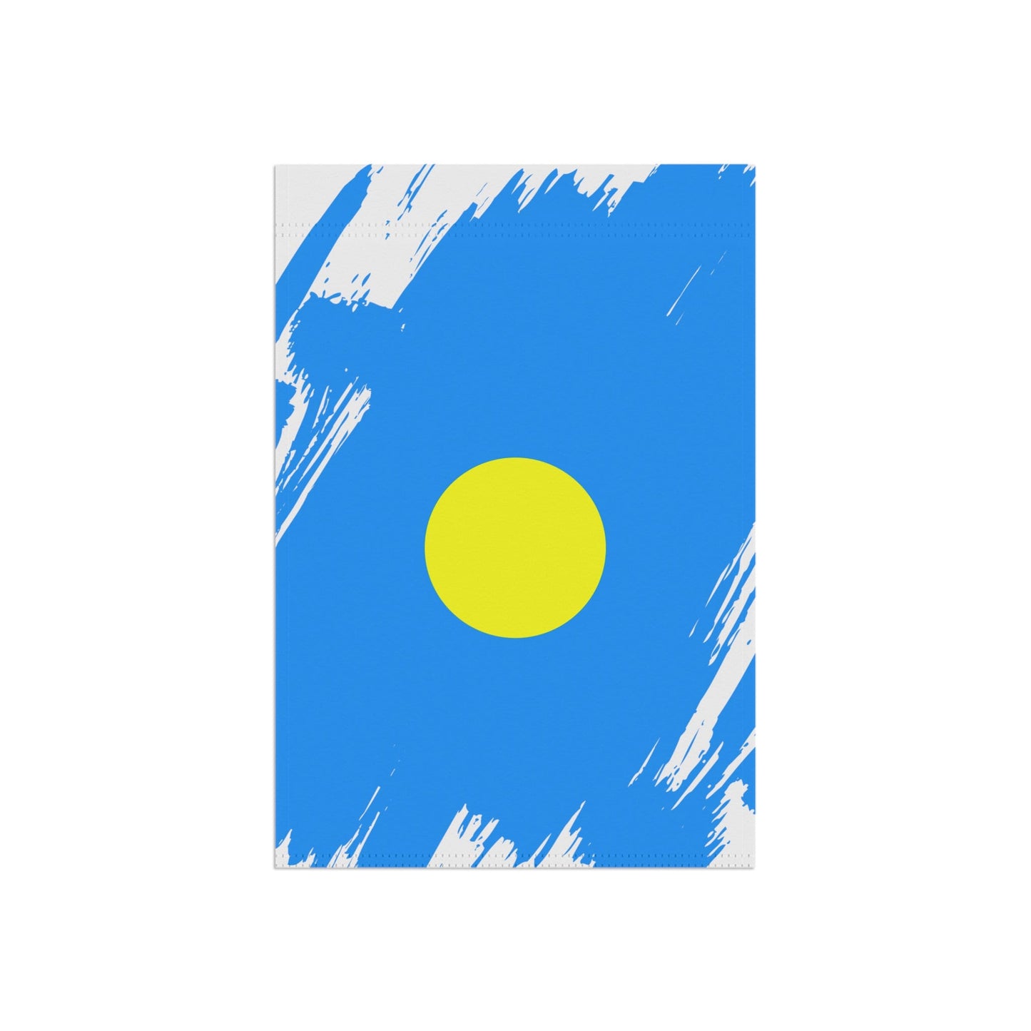 Palau Garden Flag - Garden & House Banner | Size - 12" x 18" | Double Sided Custom Country Design Print