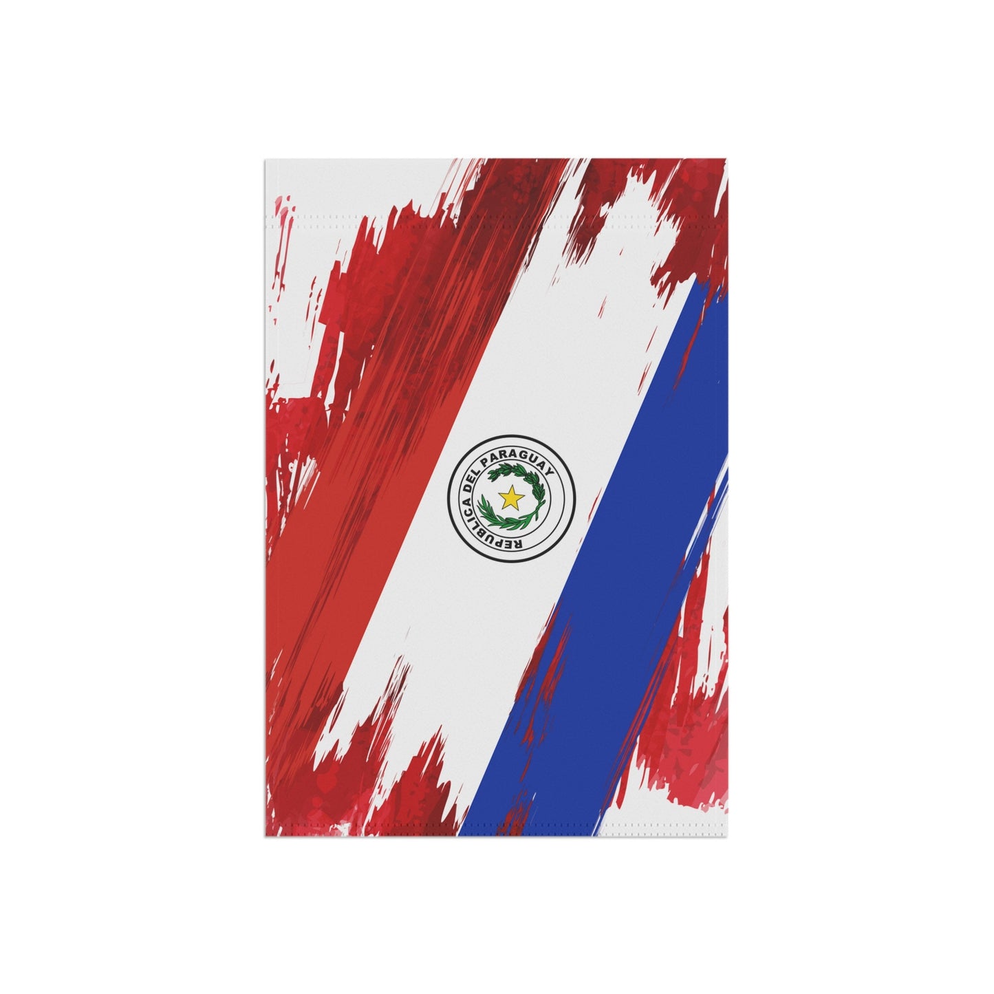 Paraguay Garden Flag - Garden & House Banner | Size - 12" x 18" | Double Sided Custom Country Design Print