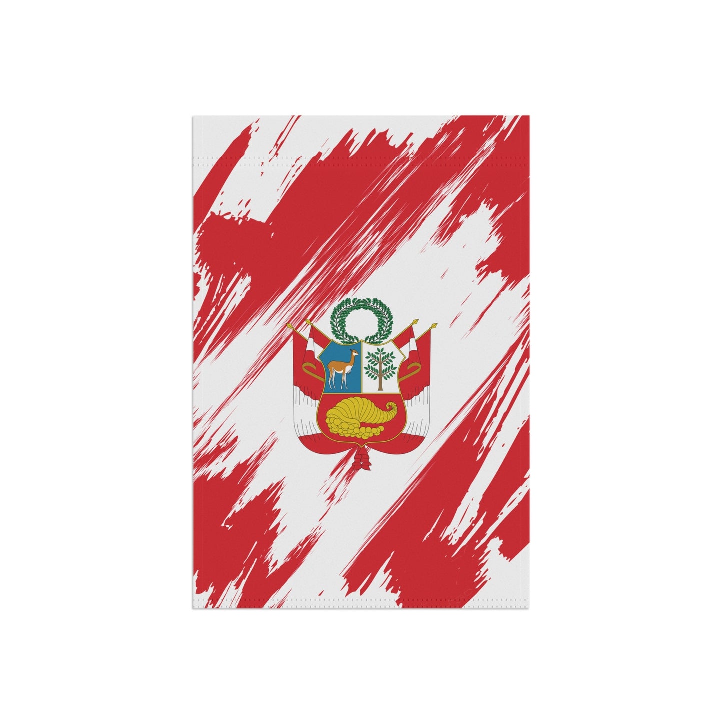 Peru Garden Flag - Garden & House Banner | Size - 12" x 18" | Double Sided Custom Country Design Print