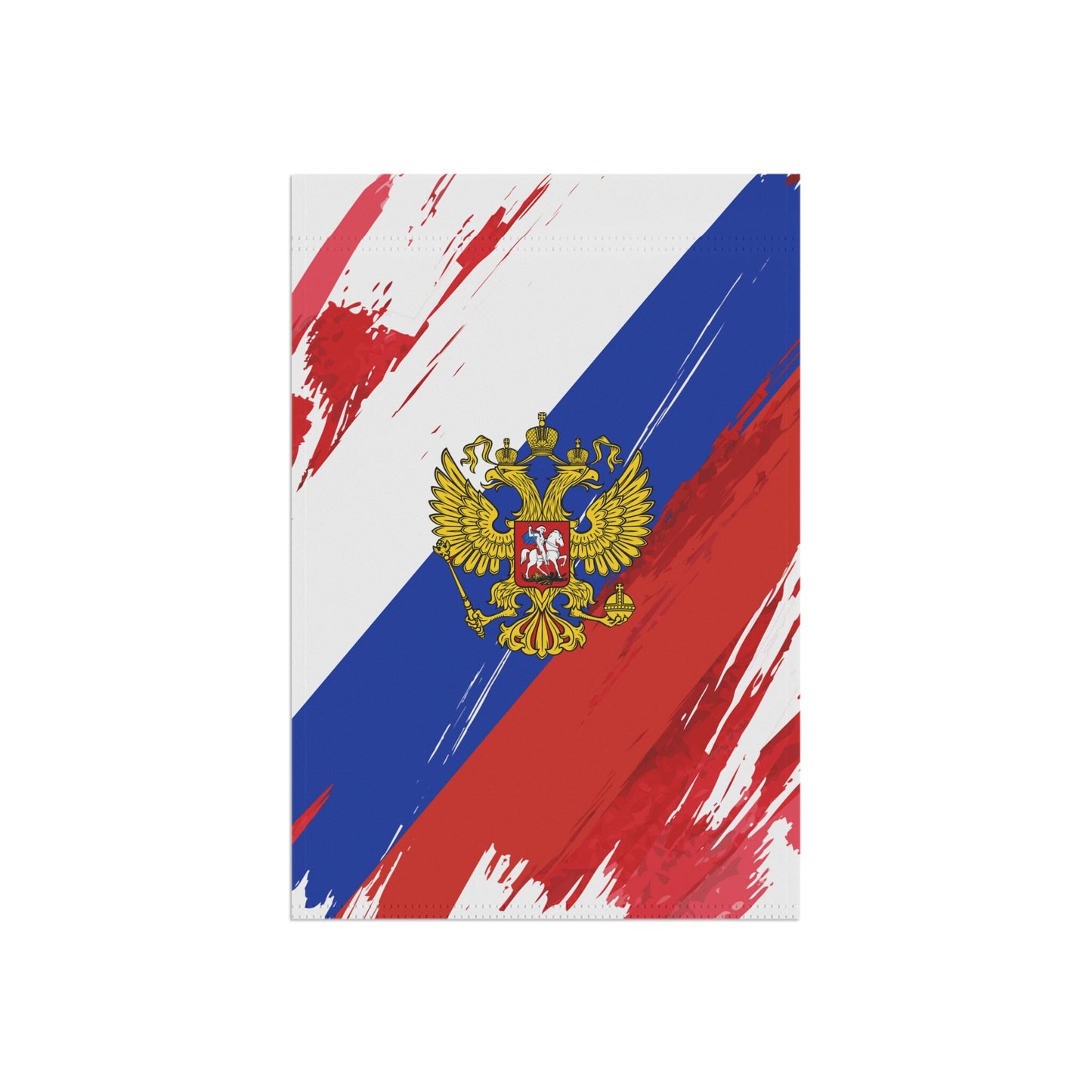 Russia Garden Flag - Garden & House Banner | Size - 12" x 18" | Double Sided Custom Country Design Print
