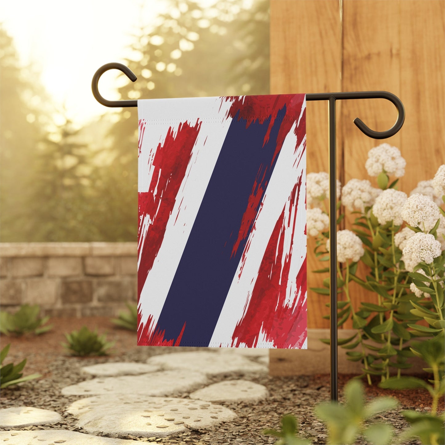 Thailand Garden Flag - Garden & House Banner | Size - 12" x 18" | Double Sided Custom Country Design Print