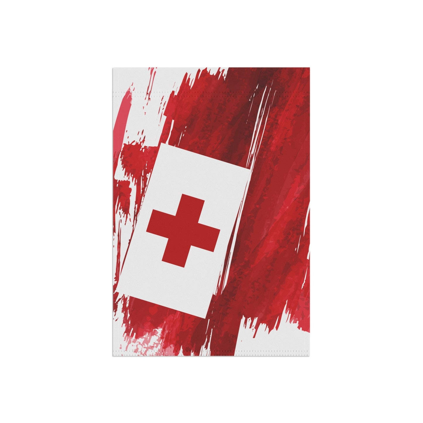 Tonga Garden Flag - Garden & House Banner | Size - 12" x 18" | Double Sided Custom Country Design Print