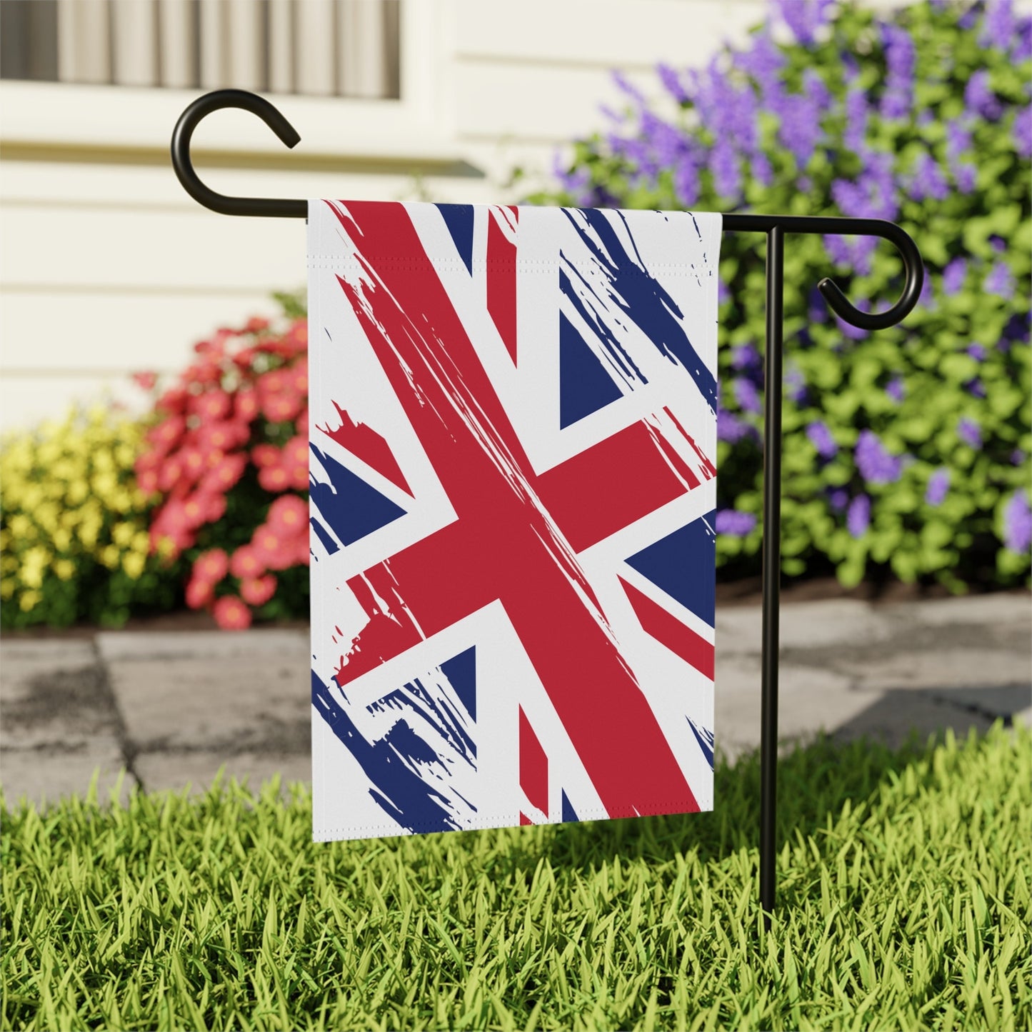 United Kingdom Garden Flag - Garden & House Banner | Size - 12" x 18" | Double Sided Custom Country Design Print