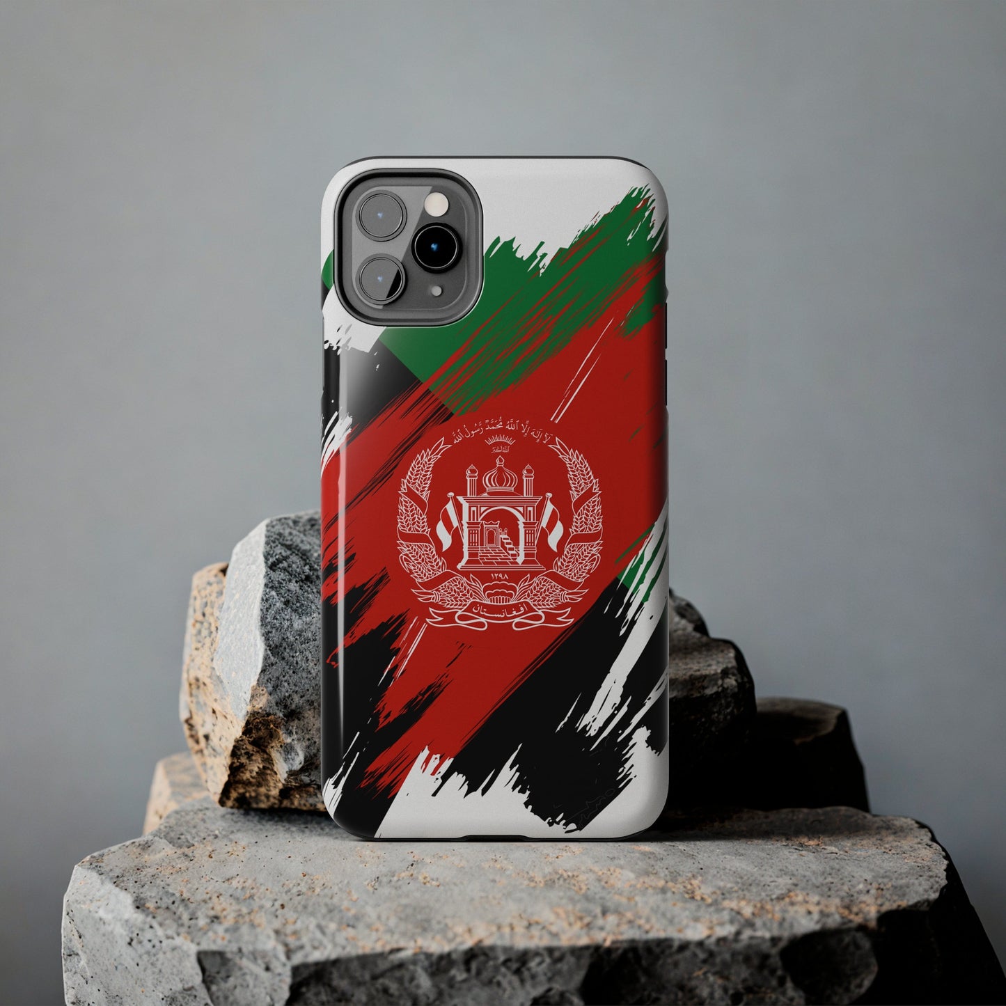 Afghanistan Flag iPhone Case iPhone 15 14 13 12 Mini 11 XR Xs X 8 7 SE iPhone Pro Max , Iphone cover, Iphone Tough Case