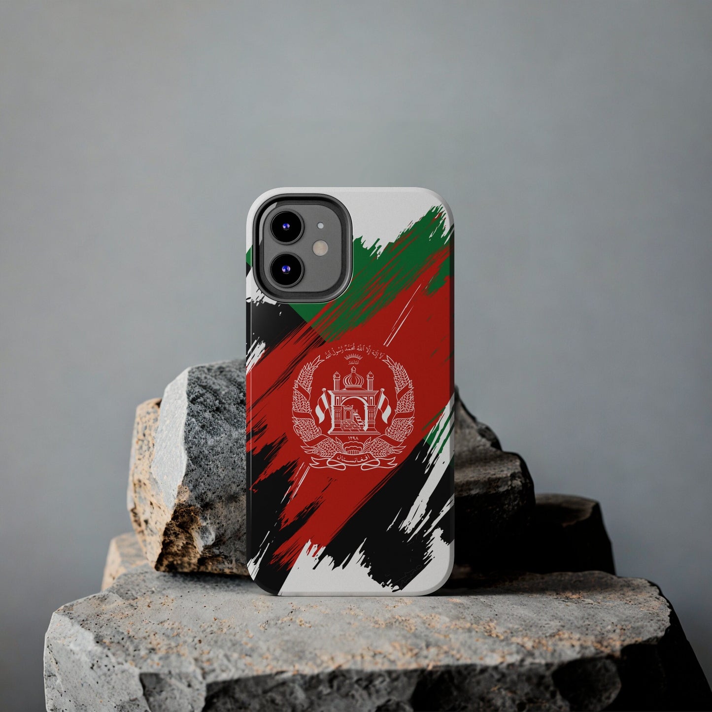 Afghanistan Flag iPhone Case iPhone 15 14 13 12 Mini 11 XR Xs X 8 7 SE iPhone Pro Max , Iphone cover, Iphone Tough Case