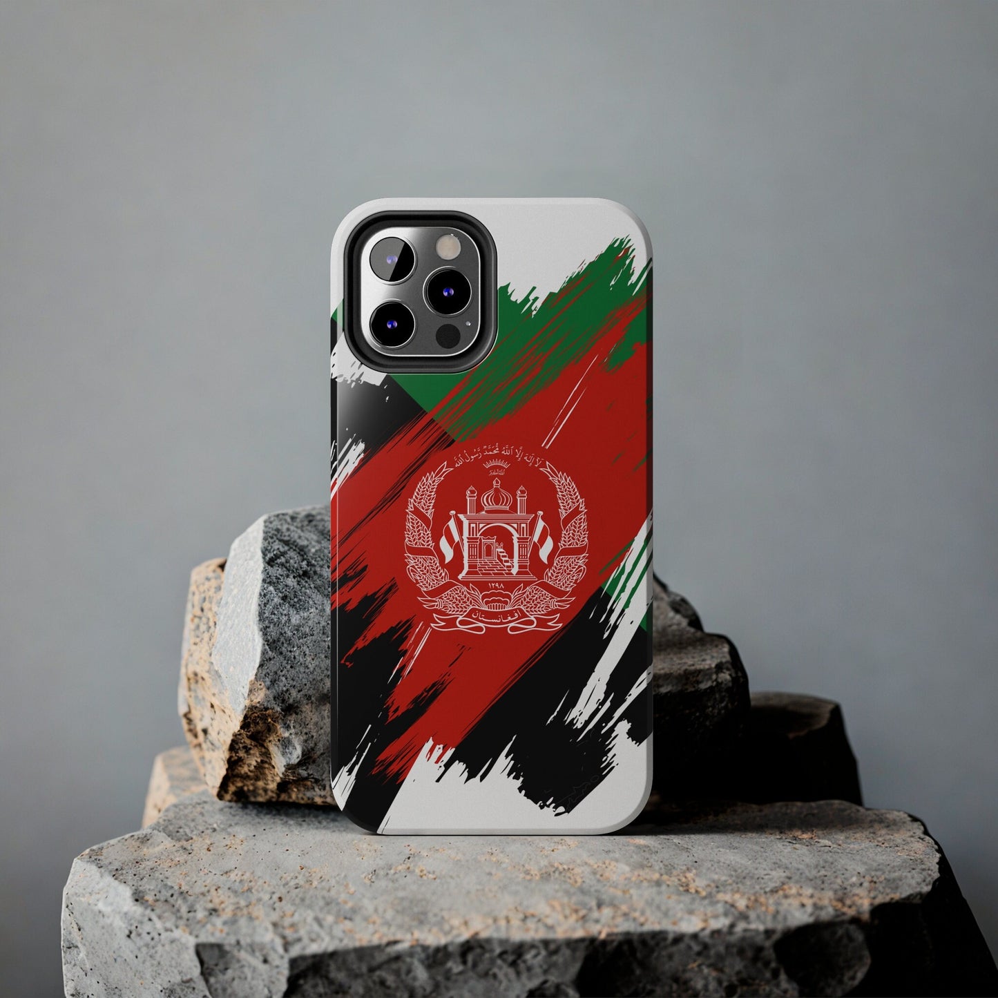 Afghanistan Flag iPhone Case iPhone 15 14 13 12 Mini 11 XR Xs X 8 7 SE iPhone Pro Max , Iphone cover, Iphone Tough Case