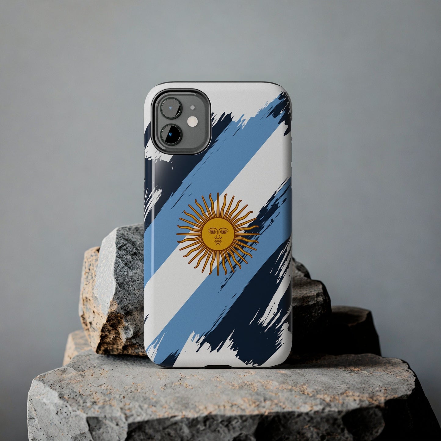 Argentina Flag iPhone Case iPhone 15 14 13 12 Mini 11 XR Xs X 8 7 SE iPhone Pro Max , Iphone cover, Iphone Tough Case