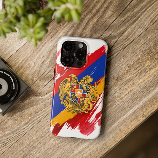 Armenia Flag iPhone Case iPhone 15 14 13 12 Mini 11 XR Xs X 8 7 SE iPhone Pro Max , Iphone cover, Iphone Tough Case