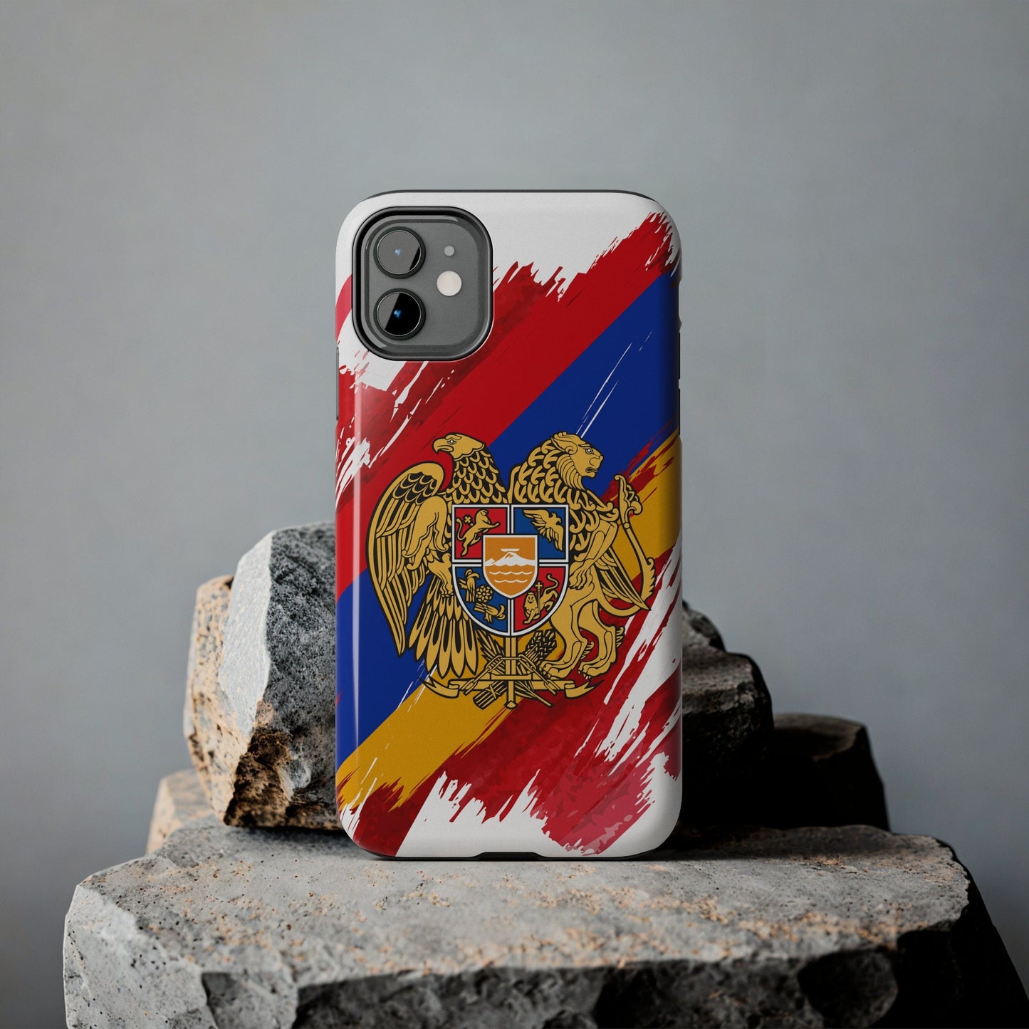 Armenia Flag iPhone Case iPhone 15 14 13 12 Mini 11 XR Xs X 8 7 SE iPhone Pro Max , Iphone cover, Iphone Tough Case