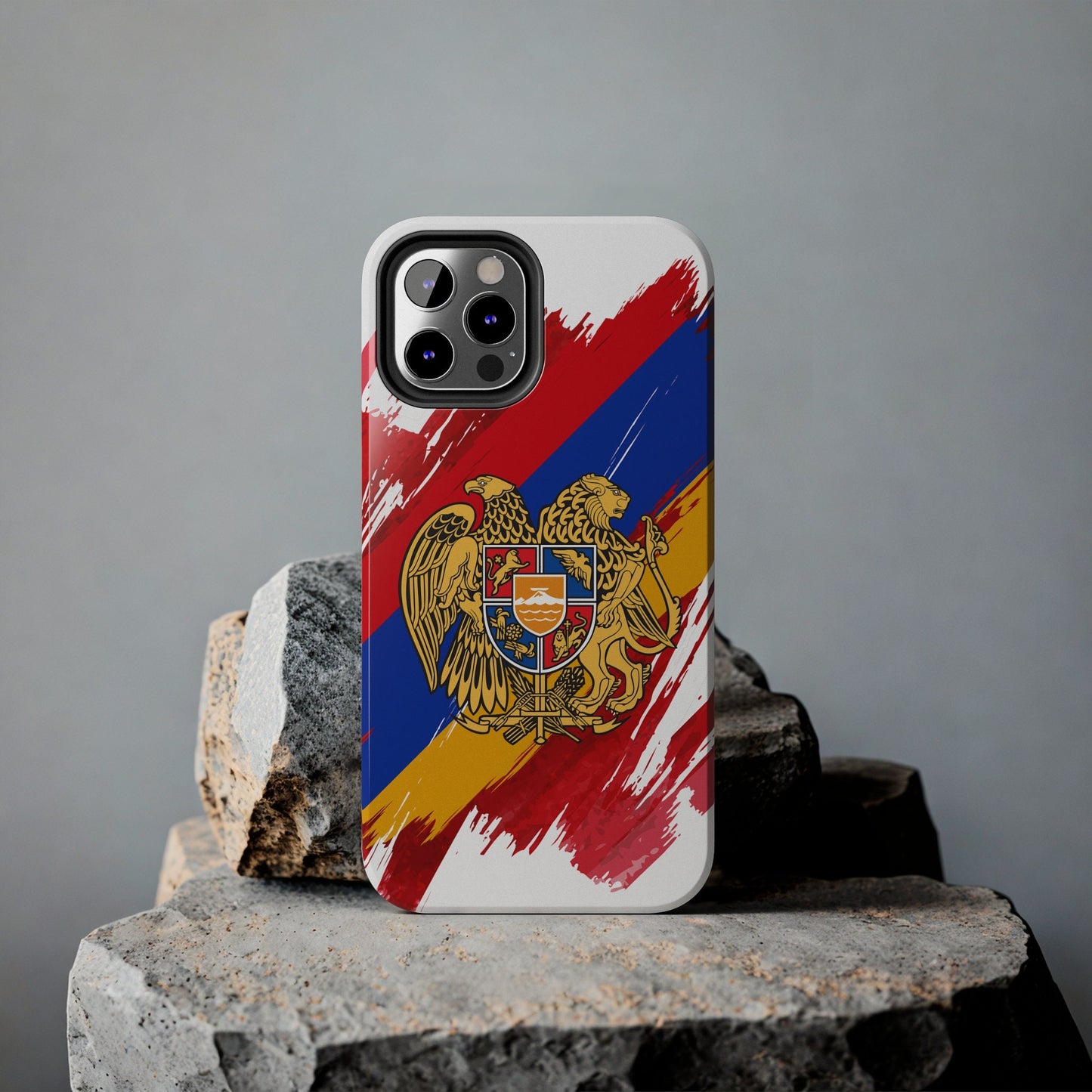 Armenia Flag iPhone Case iPhone 15 14 13 12 Mini 11 XR Xs X 8 7 SE iPhone Pro Max , Iphone cover, Iphone Tough Case