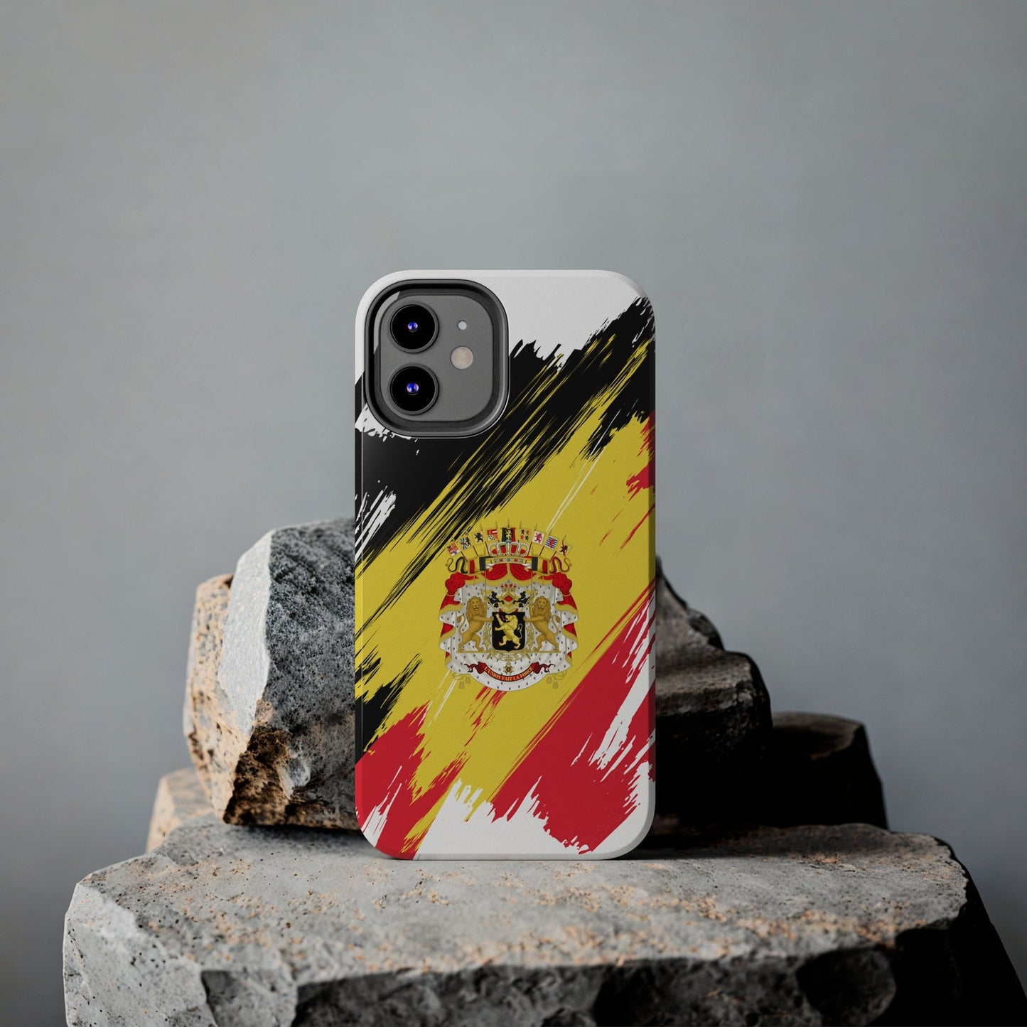 Belgium Flag iPhone Case iPhone 15 14 13 12 Mini 11 XR Xs X 8 7 SE iPhone Pro Max , Iphone cover, Iphone Tough Case