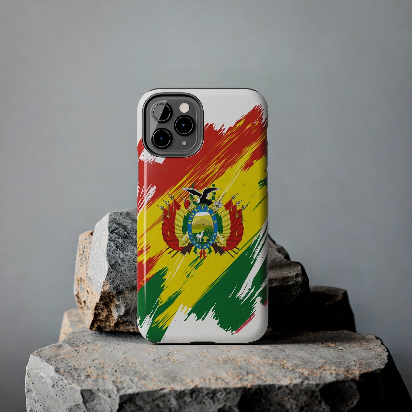 Bolivia Flag iPhone Case iPhone 15 14 13 12 Mini 11 XR Xs X 8 7 SE iPhone Pro Max , Iphone cover, Iphone Tough Case