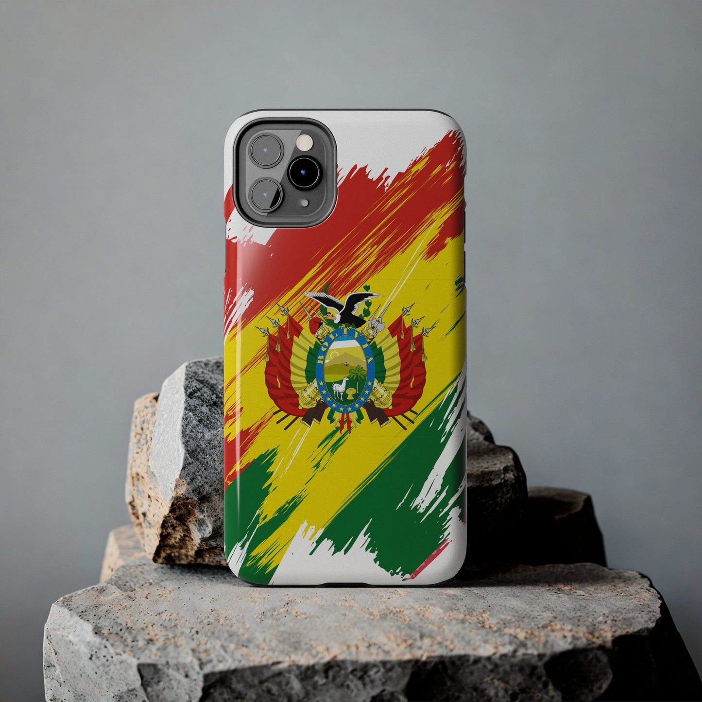 Bolivia Flag iPhone Case iPhone 15 14 13 12 Mini 11 XR Xs X 8 7 SE iPhone Pro Max , Iphone cover, Iphone Tough Case