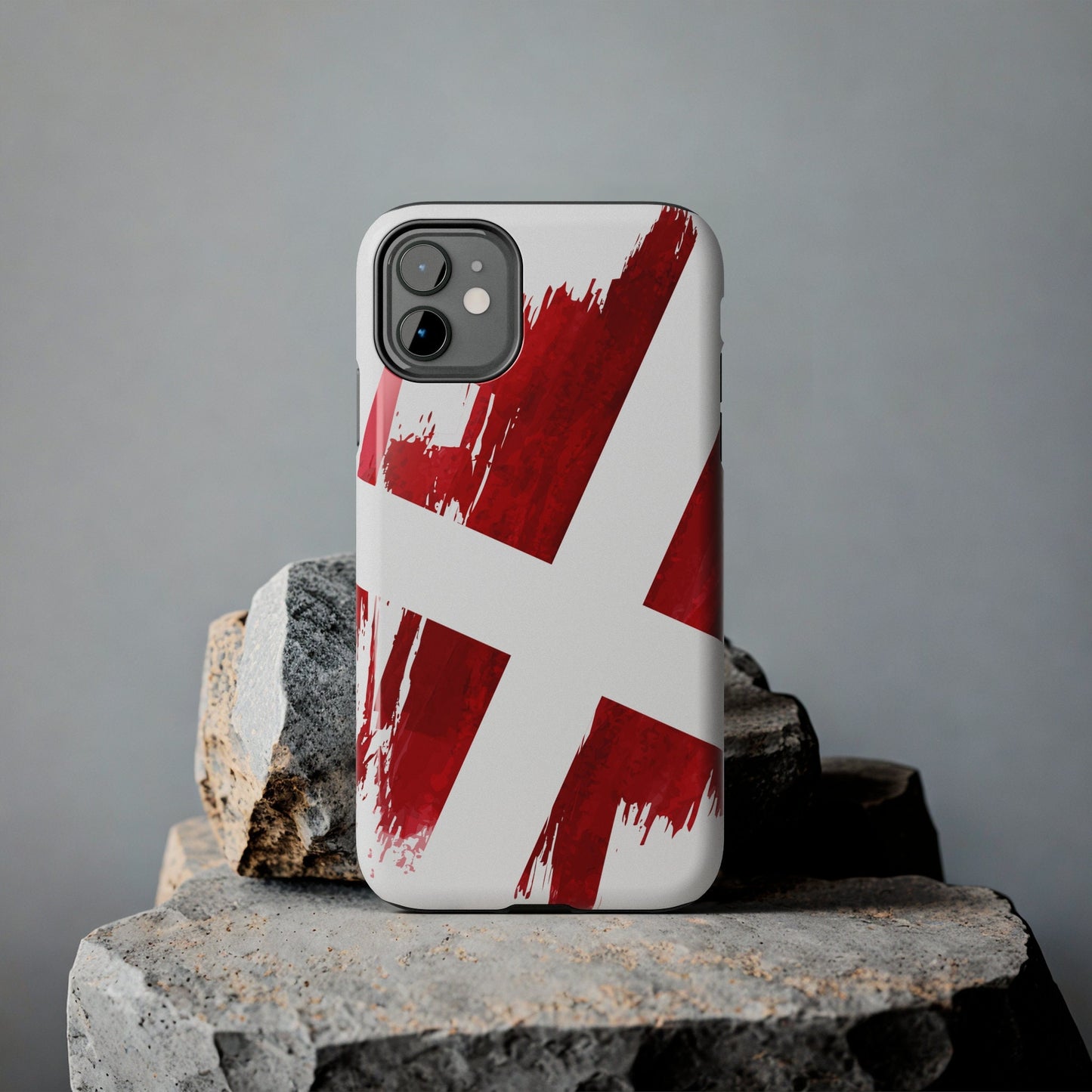 Denmark Flag iPhone Case iPhone 15 14 13 12 Mini 11 XR Xs X 8 7 SE iPhone Pro Max , Iphone cover, Iphone Tough Case