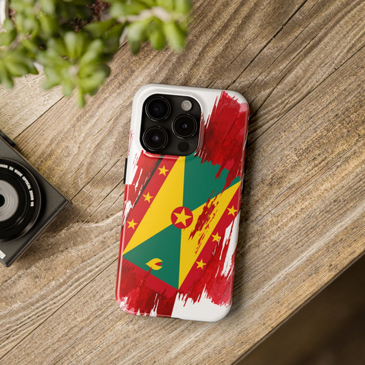 Grenada Flag iPhone Case iPhone 15 14 13 12 Mini 11 XR Xs X 8 7 SE iPhone Pro Max , Iphone cover, Iphone Tough Case