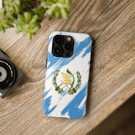 Guatemala Flag iPhone Case iPhone 15 14 13 12 Mini 11 XR Xs X 8 7 SE iPhone Pro Max , Iphone cover, Iphone Tough Case