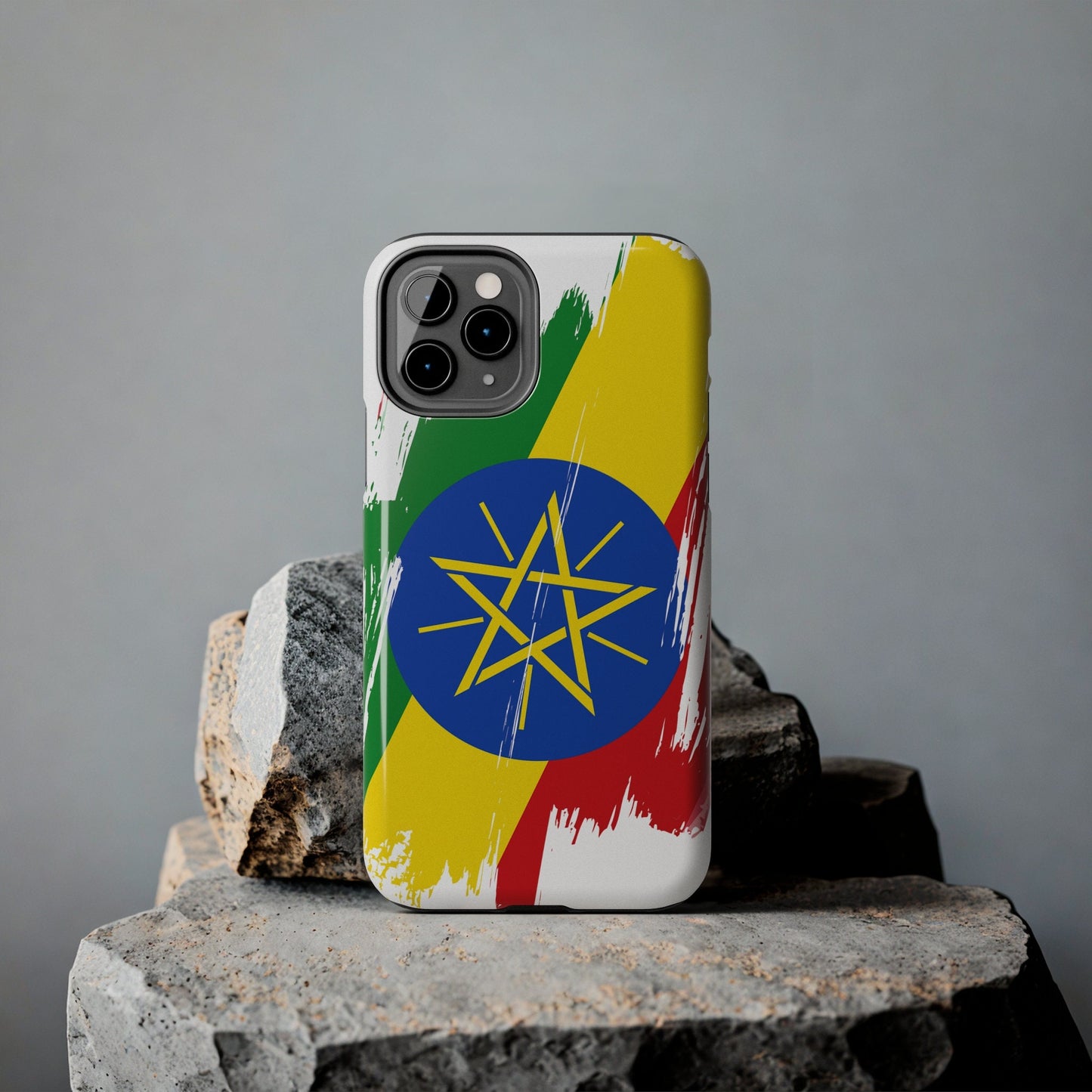 Ethiopia Flag iPhone Case iPhone 15 14 13 12 Mini 11 XR Xs X 8 7 SE iPhone Pro Max , Iphone cover, Iphone Tough Case