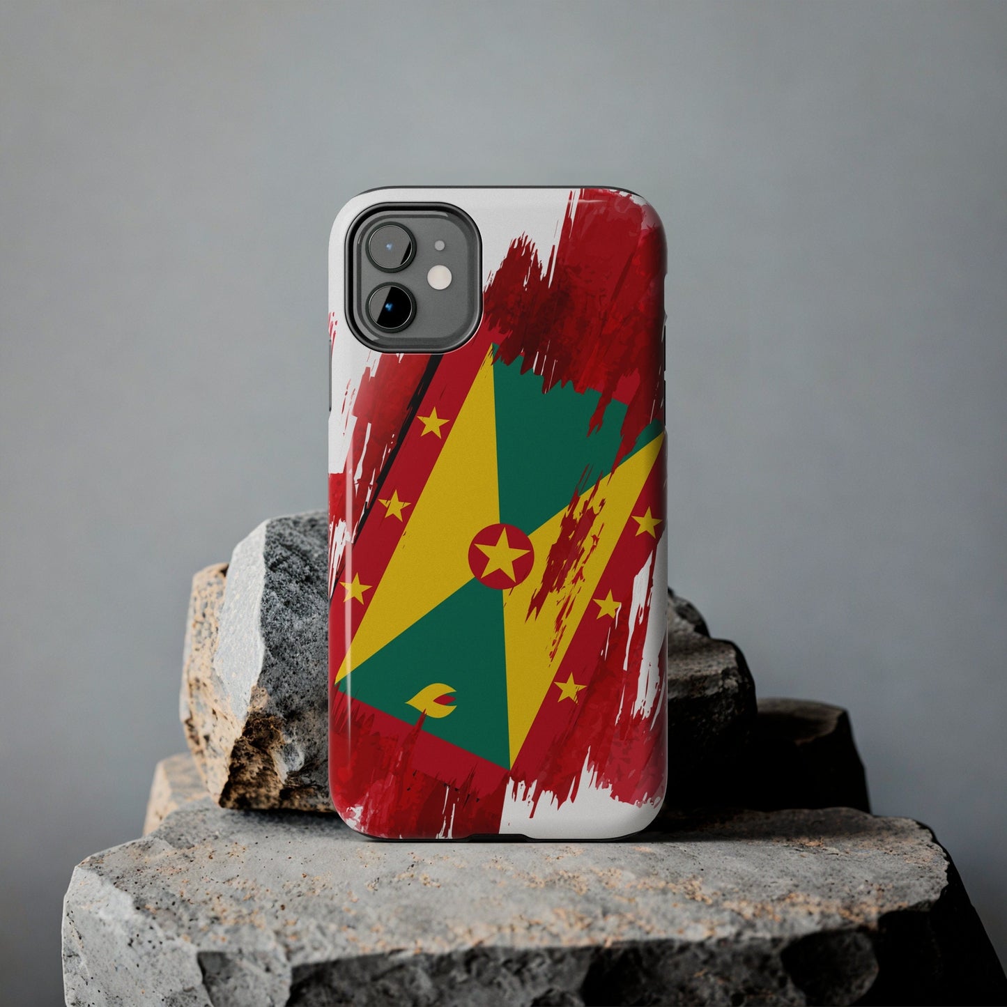 Grenada Flag iPhone Case iPhone 15 14 13 12 Mini 11 XR Xs X 8 7 SE iPhone Pro Max , Iphone cover, Iphone Tough Case