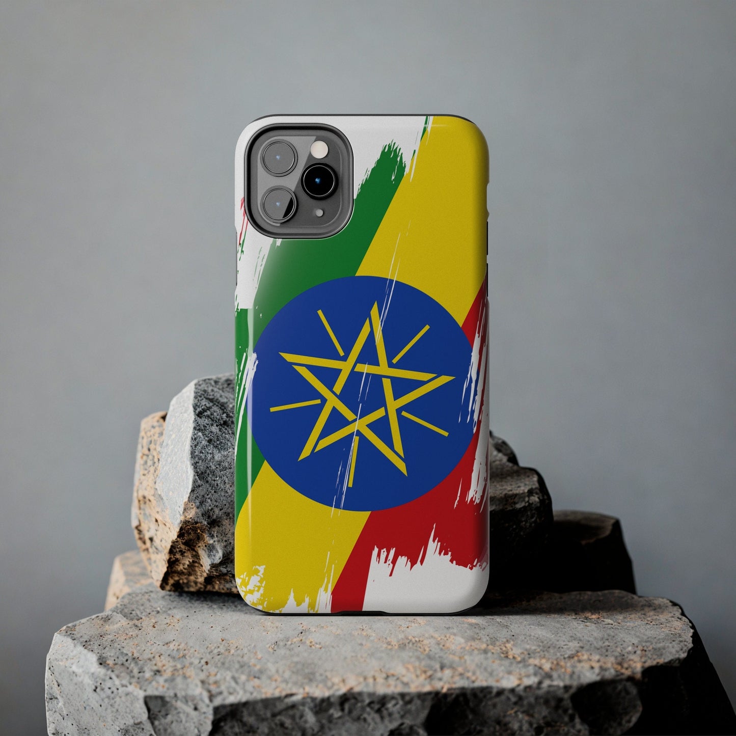 Ethiopia Flag iPhone Case iPhone 15 14 13 12 Mini 11 XR Xs X 8 7 SE iPhone Pro Max , Iphone cover, Iphone Tough Case