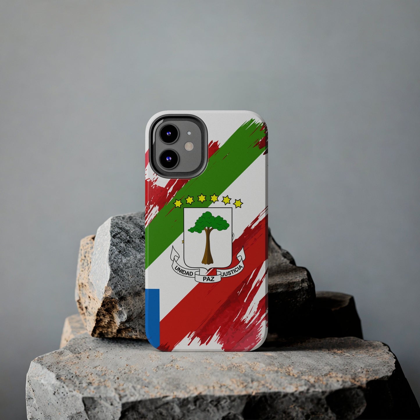 Equatorial Guinea Flag iPhone Case iPhone 15 14 13 12 Mini 11 XR Xs X 8 7 SE iPhone Pro Max , Iphone cover, Iphone Tough Case