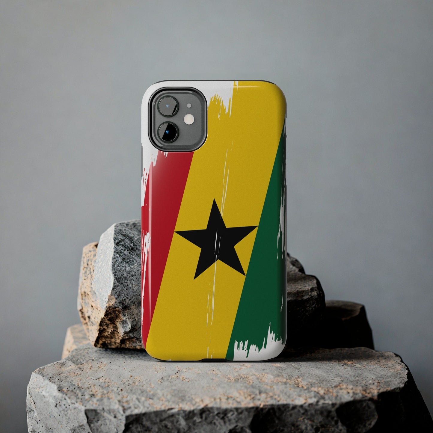 Ghana Flag iPhone Case iPhone 15 14 13 12 Mini 11 XR Xs X 8 7 SE iPhone Pro Max , Iphone cover, Iphone Tough Case