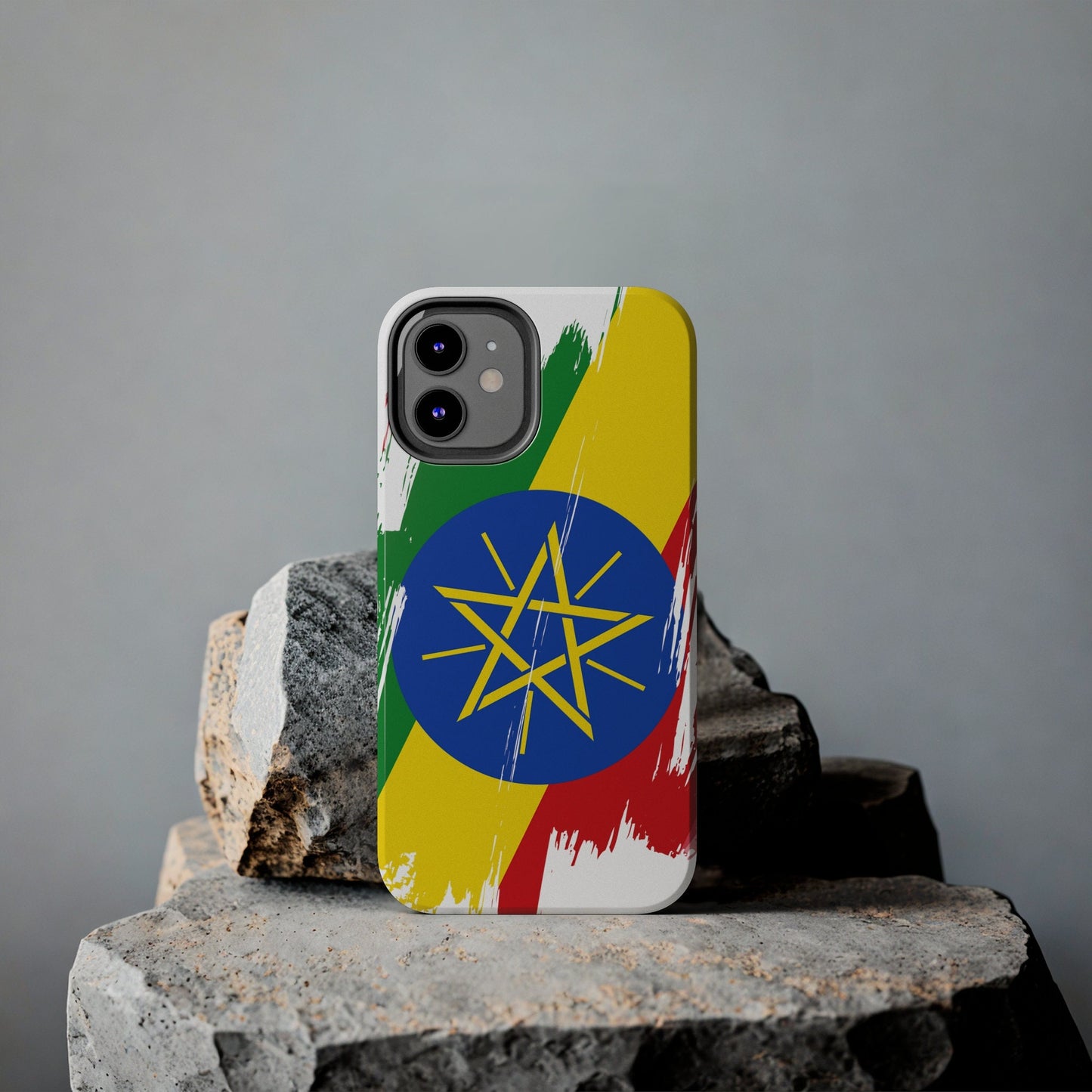 Ethiopia Flag iPhone Case iPhone 15 14 13 12 Mini 11 XR Xs X 8 7 SE iPhone Pro Max , Iphone cover, Iphone Tough Case