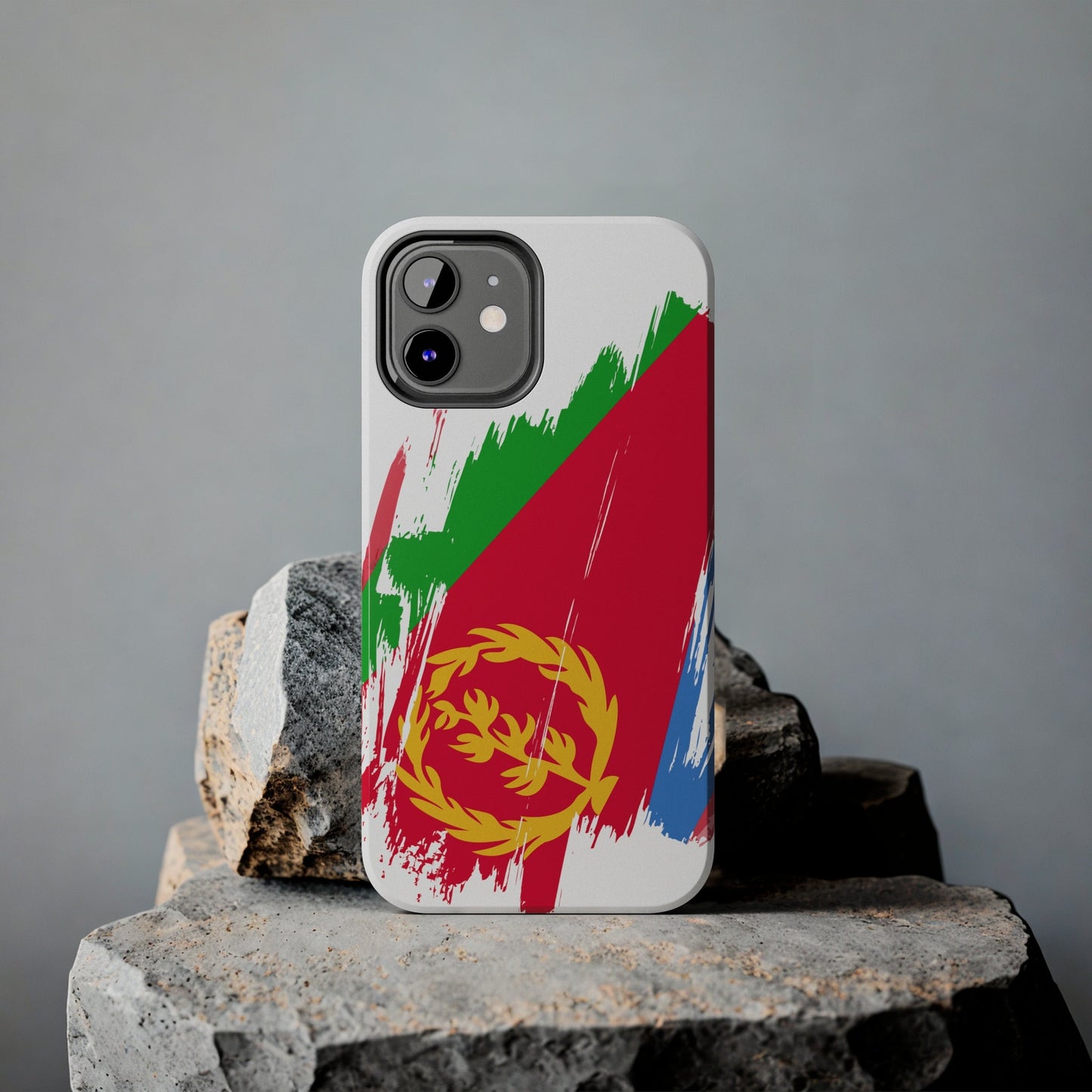 Eritrea Flag iPhone Case iPhone 15 14 13 12 Mini 11 XR Xs X 8 7 SE iPhone Pro Max , Iphone cover, Iphone Tough Case