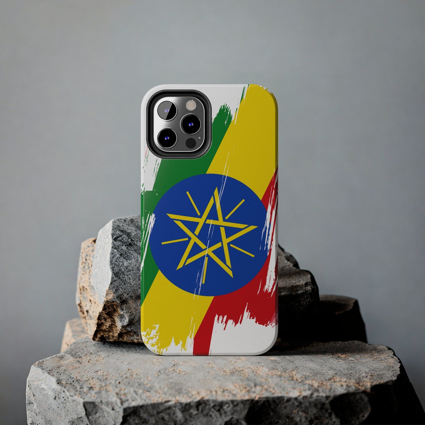 Ethiopia Flag iPhone Case iPhone 15 14 13 12 Mini 11 XR Xs X 8 7 SE iPhone Pro Max , Iphone cover, Iphone Tough Case