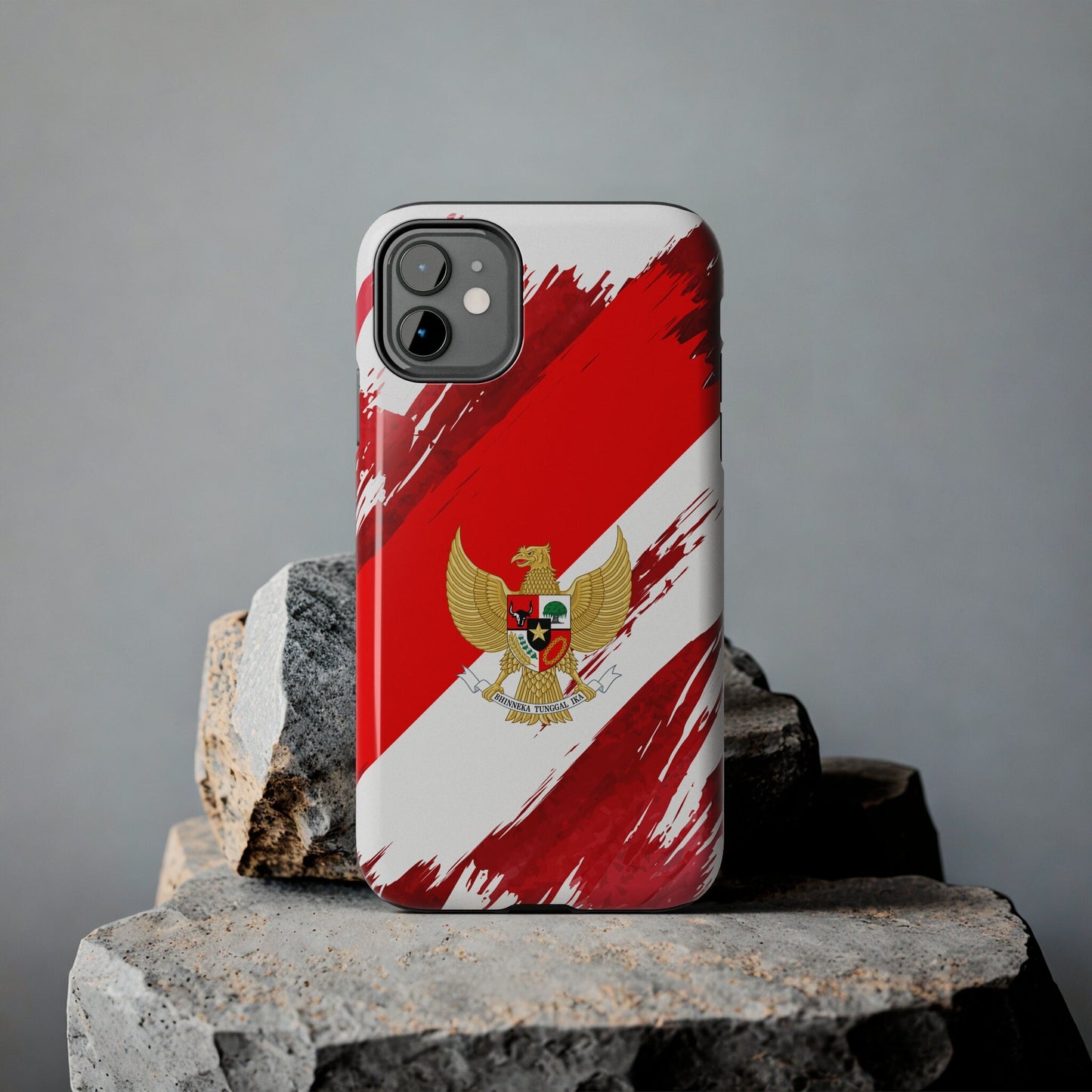 Indonesia Flag iPhone Case iPhone 15 14 13 12 Mini 11 XR Xs X 8 7 SE iPhone Pro Max , Iphone cover, Iphone Tough Case