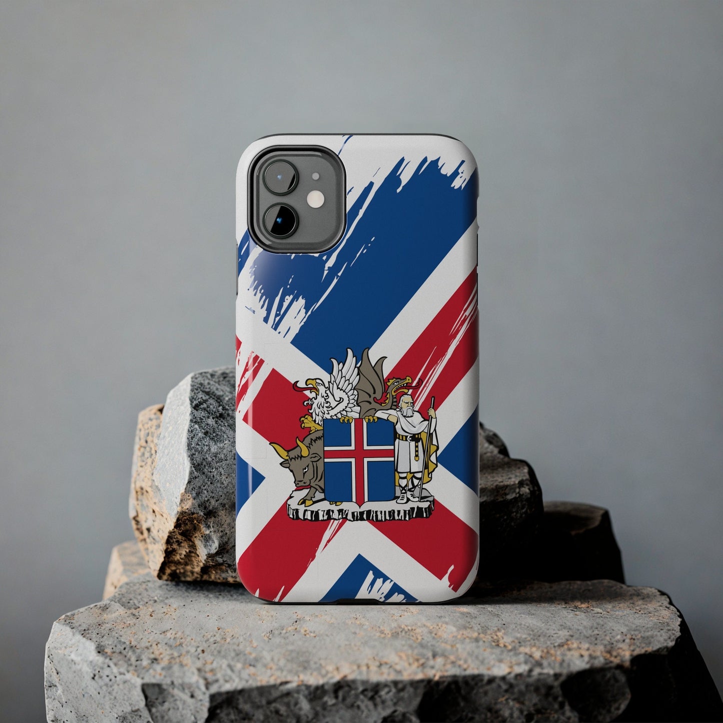 Iceland Flag iPhone Case iPhone 15 14 13 12 Mini 11 XR Xs X 8 7 SE iPhone Pro Max , Iphone cover, Iphone Tough Case