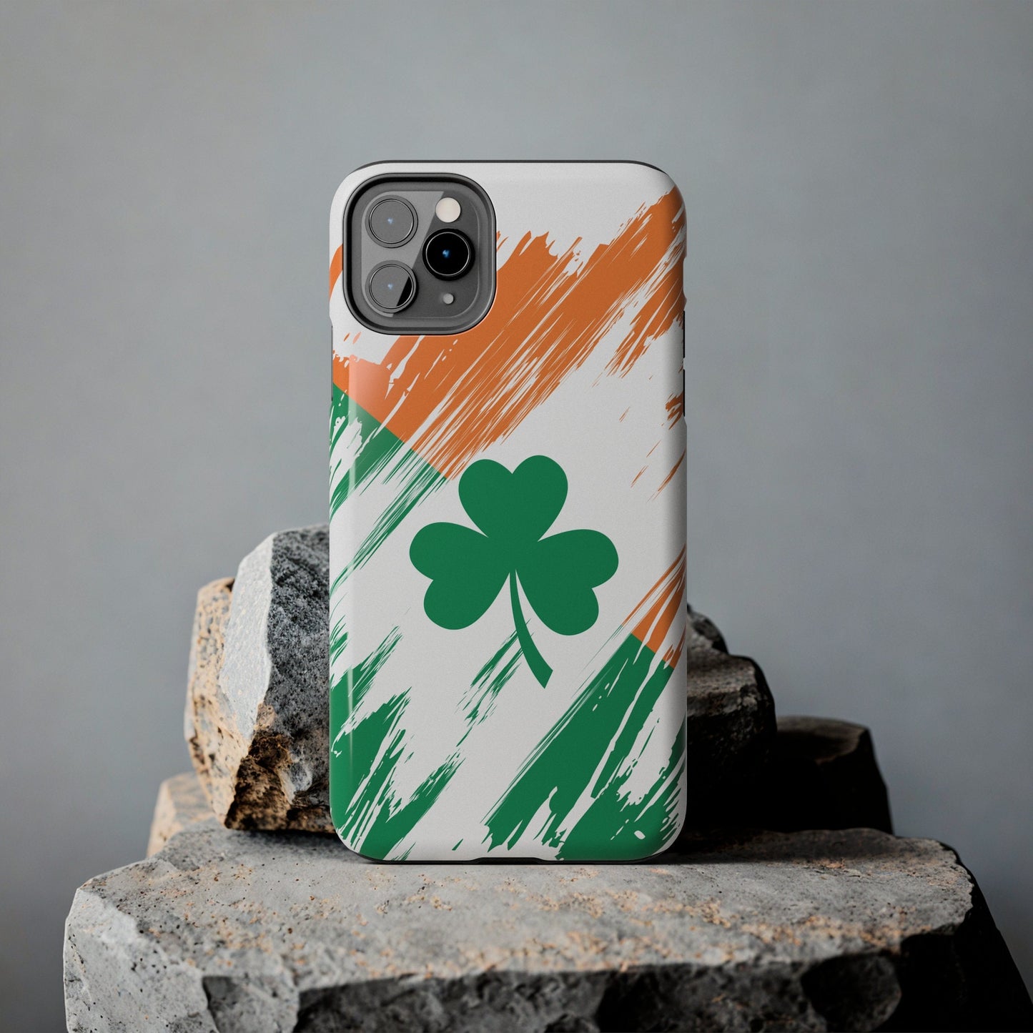 Ireland Flag iPhone Case iPhone 15 14 13 12 Mini 11 XR Xs X 8 7 SE iPhone Pro Max , Iphone cover, Iphone Tough Case