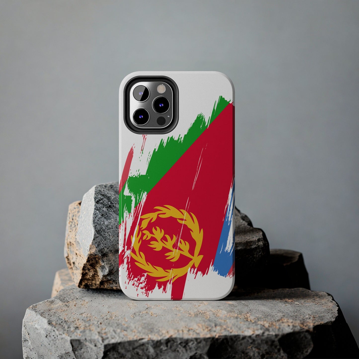 Eritrea Flag iPhone Case iPhone 15 14 13 12 Mini 11 XR Xs X 8 7 SE iPhone Pro Max , Iphone cover, Iphone Tough Case