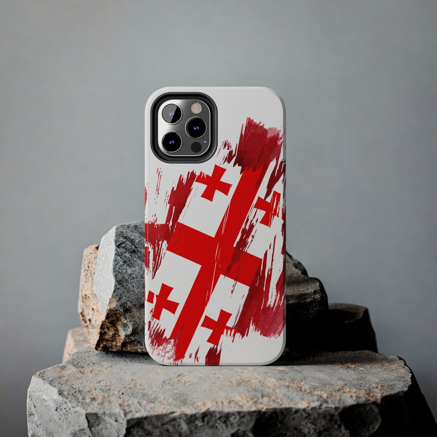 Georgia Flag iPhone Case iPhone 15 14 13 12 Mini 11 XR Xs X 8 7 SE iPhone Pro Max , Iphone cover, Iphone Tough Case