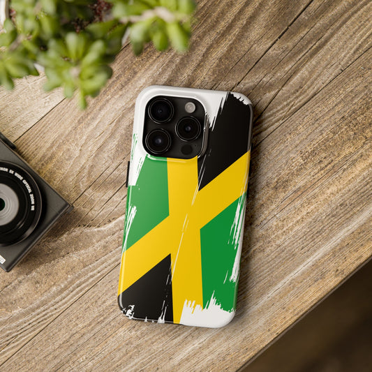 Jamaica Flag iPhone Case iPhone 15 14 13 12 Mini 11 XR Xs X 8 7 SE iPhone Pro Max , Iphone cover, Iphone Tough Case