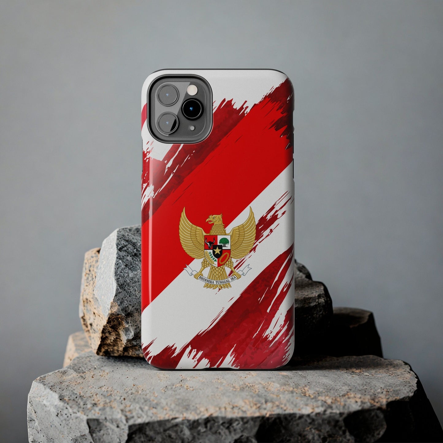 Indonesia Flag iPhone Case iPhone 15 14 13 12 Mini 11 XR Xs X 8 7 SE iPhone Pro Max , Iphone cover, Iphone Tough Case