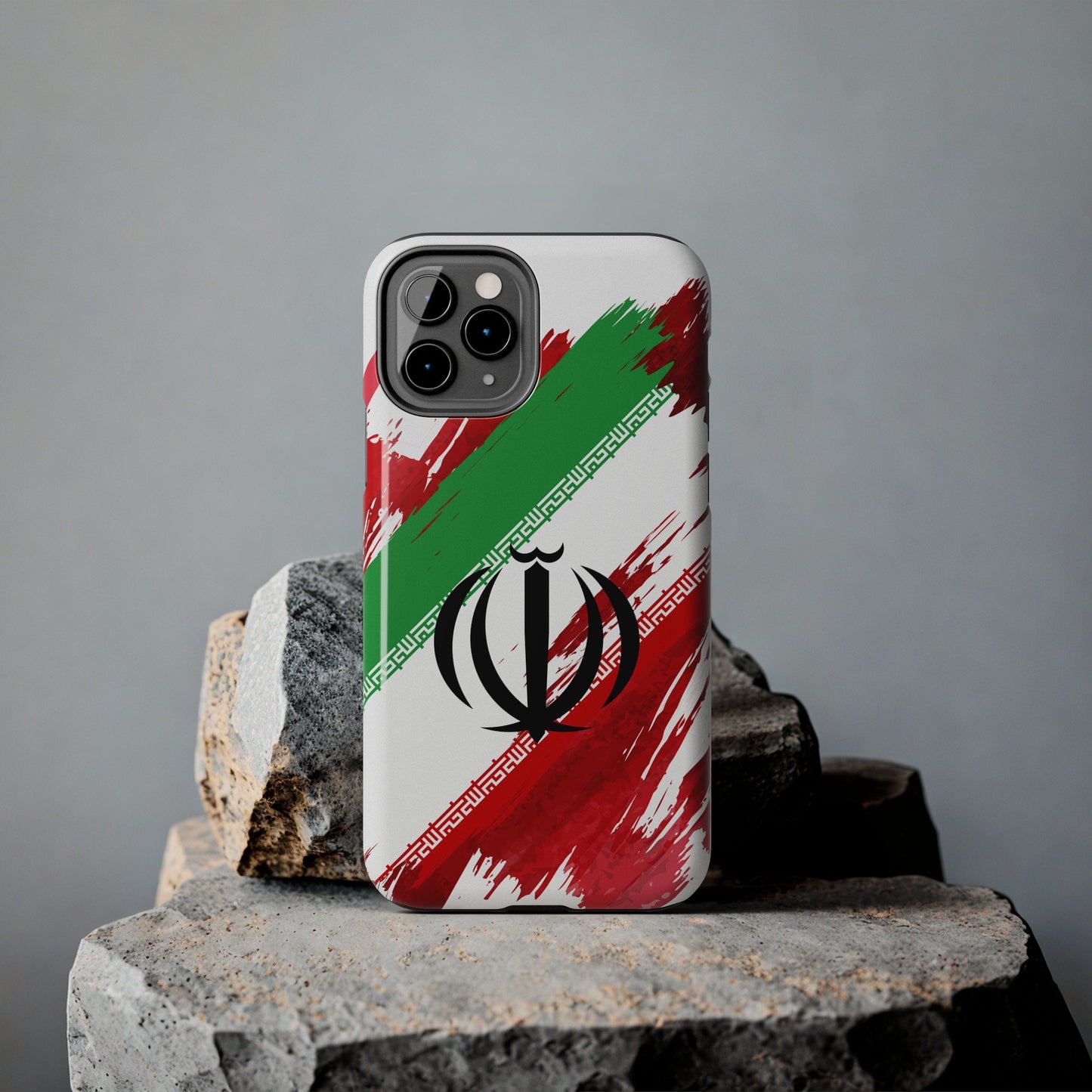 Iran Flag iPhone Case iPhone 15 14 13 12 Mini 11 XR Xs X 8 7 SE iPhone Pro Max , Iphone cover, Iphone Tough Case