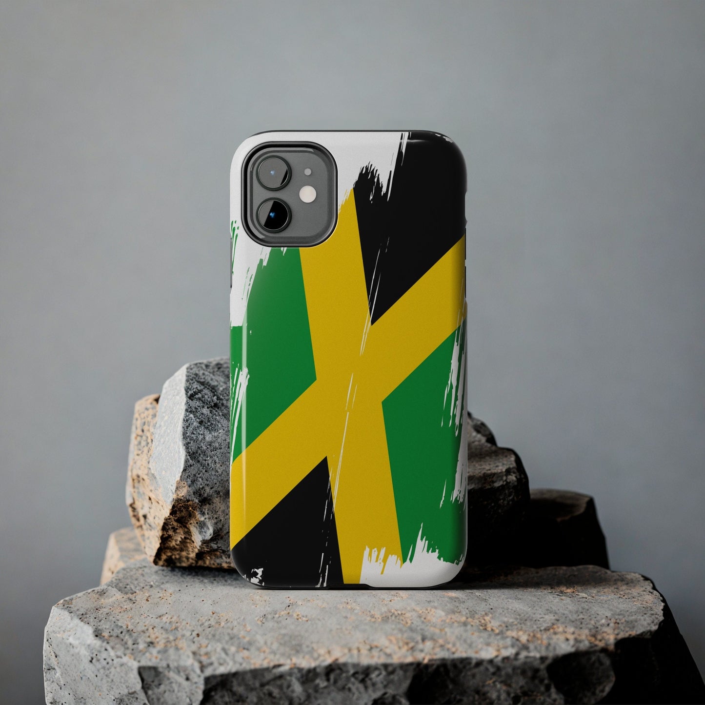 Jamaica Flag iPhone Case iPhone 15 14 13 12 Mini 11 XR Xs X 8 7 SE iPhone Pro Max , Iphone cover, Iphone Tough Case