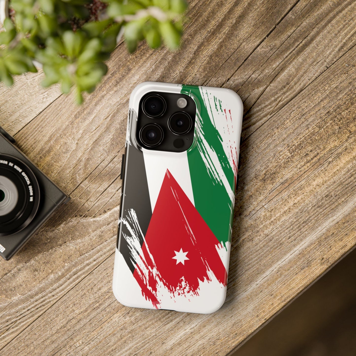 Jordan Flag iPhone Case iPhone 15 14 13 12 Mini 11 XR Xs X 8 7 SE iPhone Pro Max , Iphone cover, Iphone Tough Case