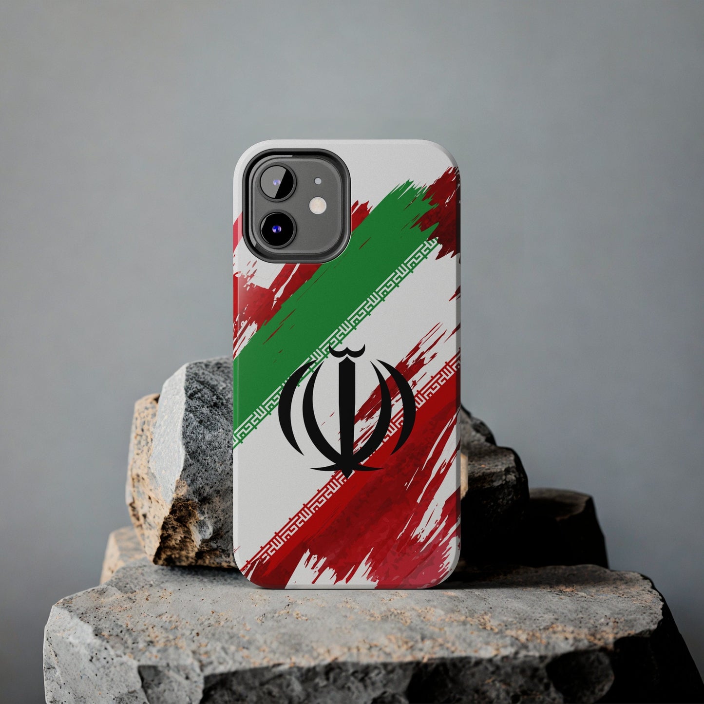 Iran Flag iPhone Case iPhone 15 14 13 12 Mini 11 XR Xs X 8 7 SE iPhone Pro Max , Iphone cover, Iphone Tough Case