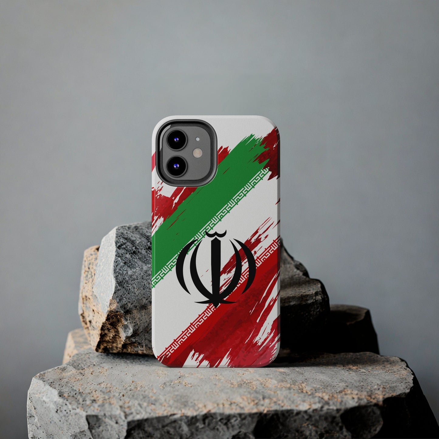 Iran Flag iPhone Case iPhone 15 14 13 12 Mini 11 XR Xs X 8 7 SE iPhone Pro Max , Iphone cover, Iphone Tough Case