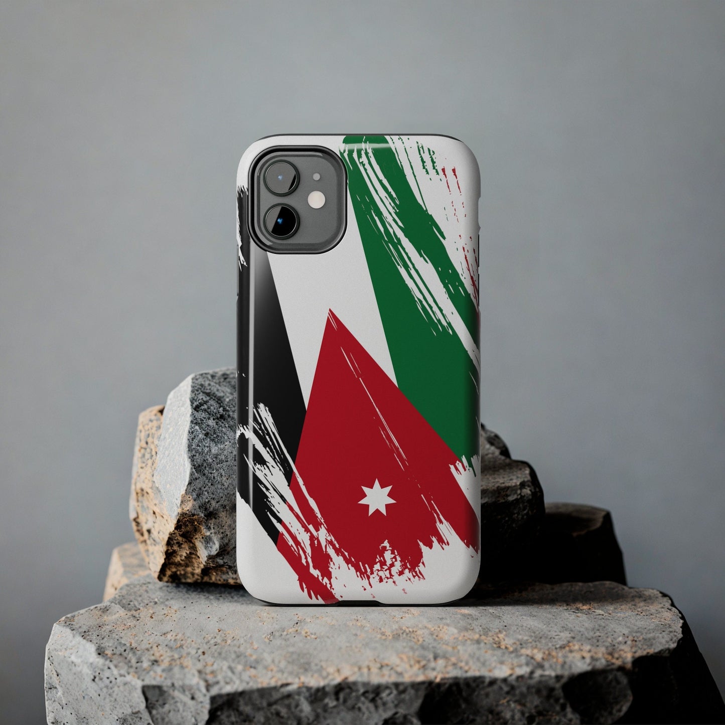 Jordan Flag iPhone Case iPhone 15 14 13 12 Mini 11 XR Xs X 8 7 SE iPhone Pro Max , Iphone cover, Iphone Tough Case