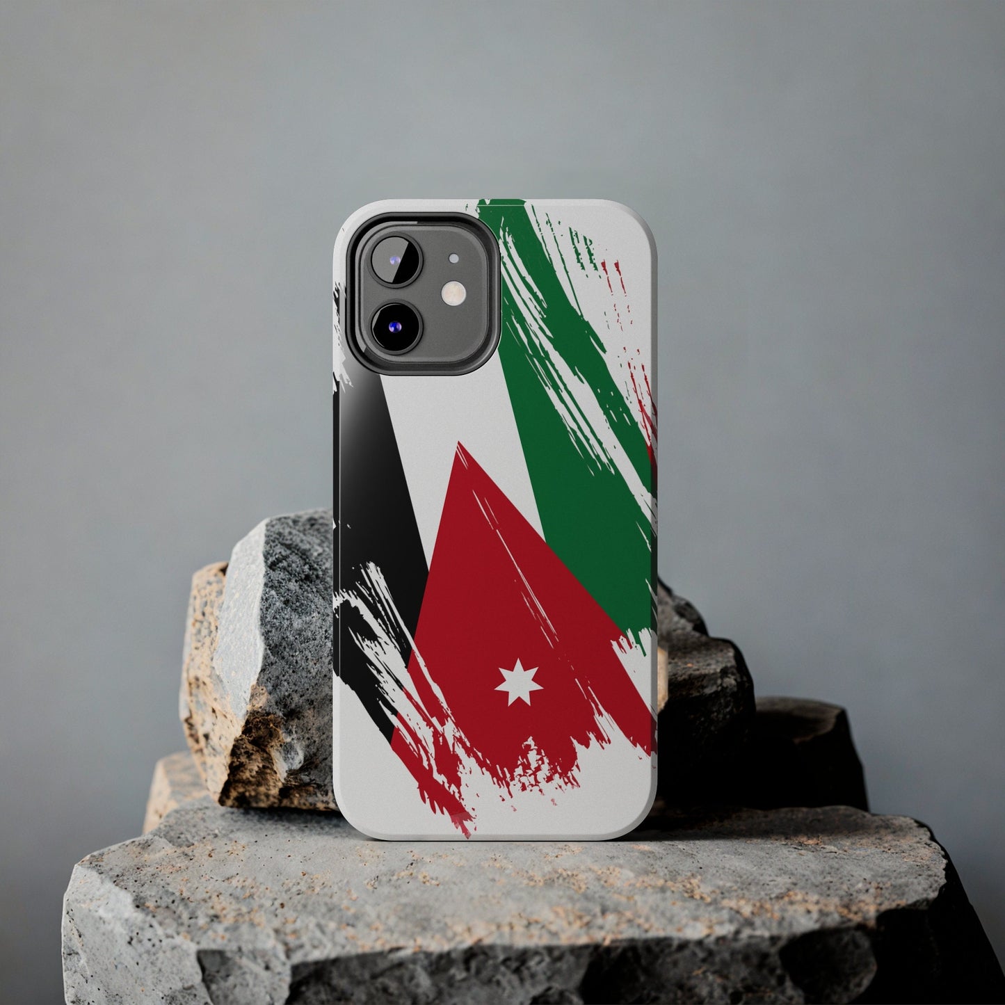 Jordan Flag iPhone Case iPhone 15 14 13 12 Mini 11 XR Xs X 8 7 SE iPhone Pro Max , Iphone cover, Iphone Tough Case