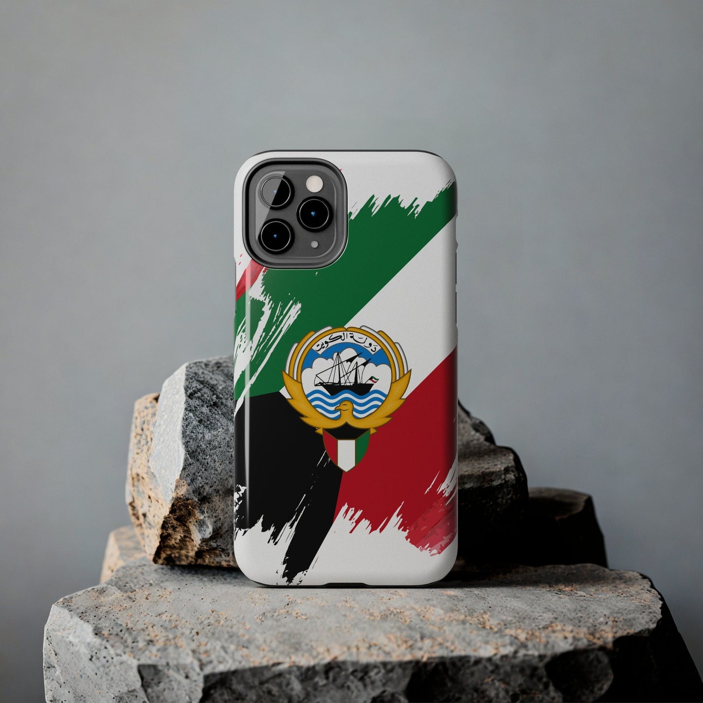 Kuwait Flag iPhone Case iPhone 15 14 13 12 Mini 11 XR Xs X 8 7 SE iPhone Pro Max , Iphone cover, Iphone Tough Case